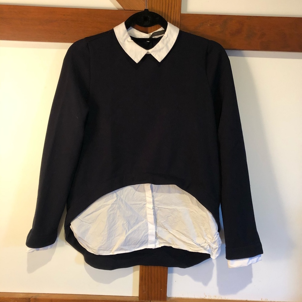 Zara Peter Pan collared duo